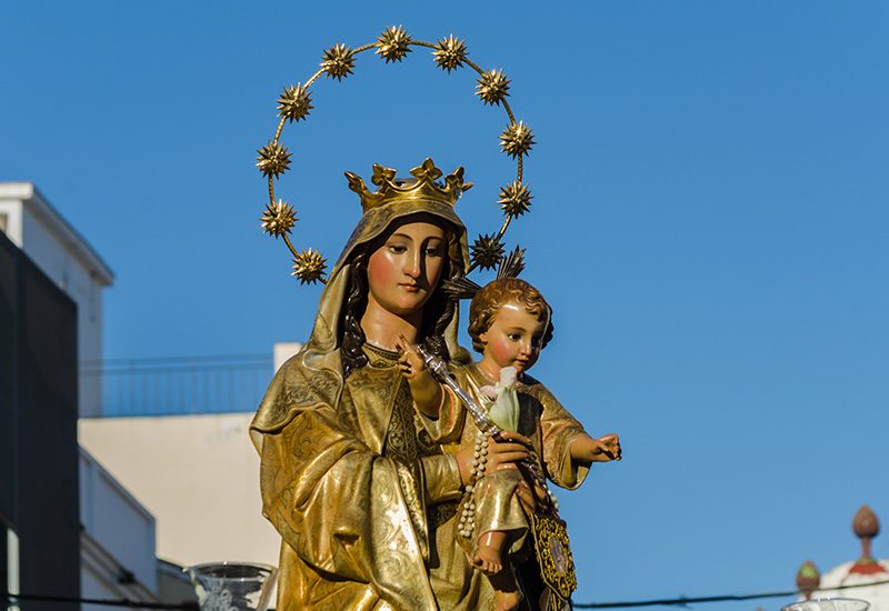 Virgen del Carmen on Mallorca