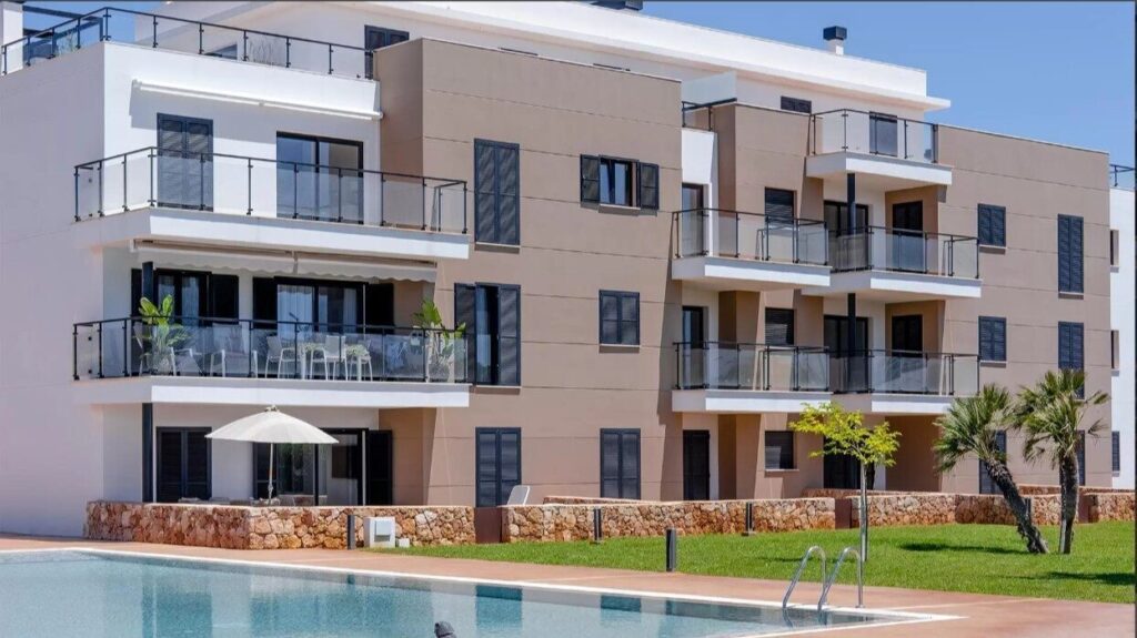 New built apartment in Sa Coma, Mallorca