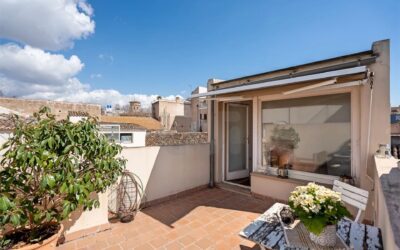 Duplex apartment with roof terrace in Palma’s old town, Mallorca