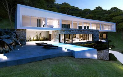 Project for a modern new build villa in Sol de Mallorca, Mallorca