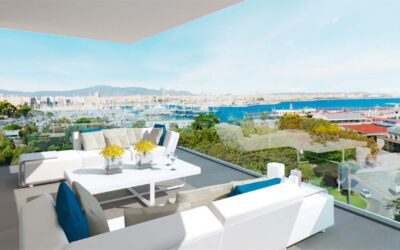 Exclusive luxury penthouse with views of the port of Palma, Mallorca