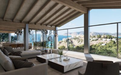 Project for a modern sea view villa in Nova Santa Ponsa, Mallorca